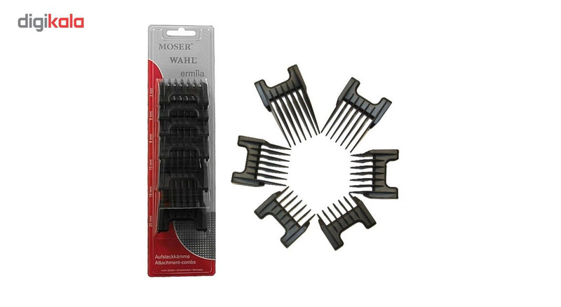 ست 6 عددی شانه ماشین اصلاح ارمیلا مدل Attachment Combs