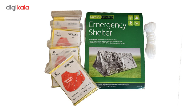 کیف ملزومات کامل و ضروری زلزله سی دا