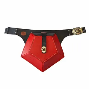 کیف کمری زنانه چرم مارلیک کدWM100-RD