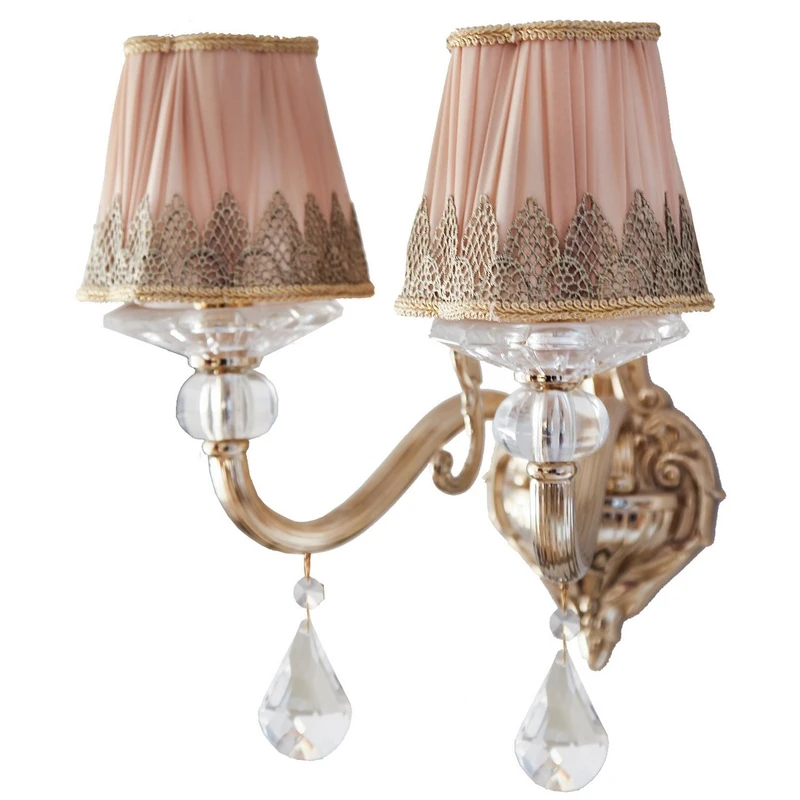 چراغ دیواری مجلل2 شعله کد73625/2