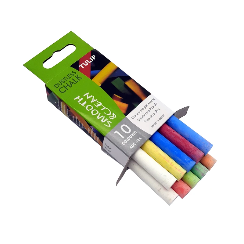 عکس شماره 2 : گچ رنگی تولیپ مدل adc بسته 10 عددی