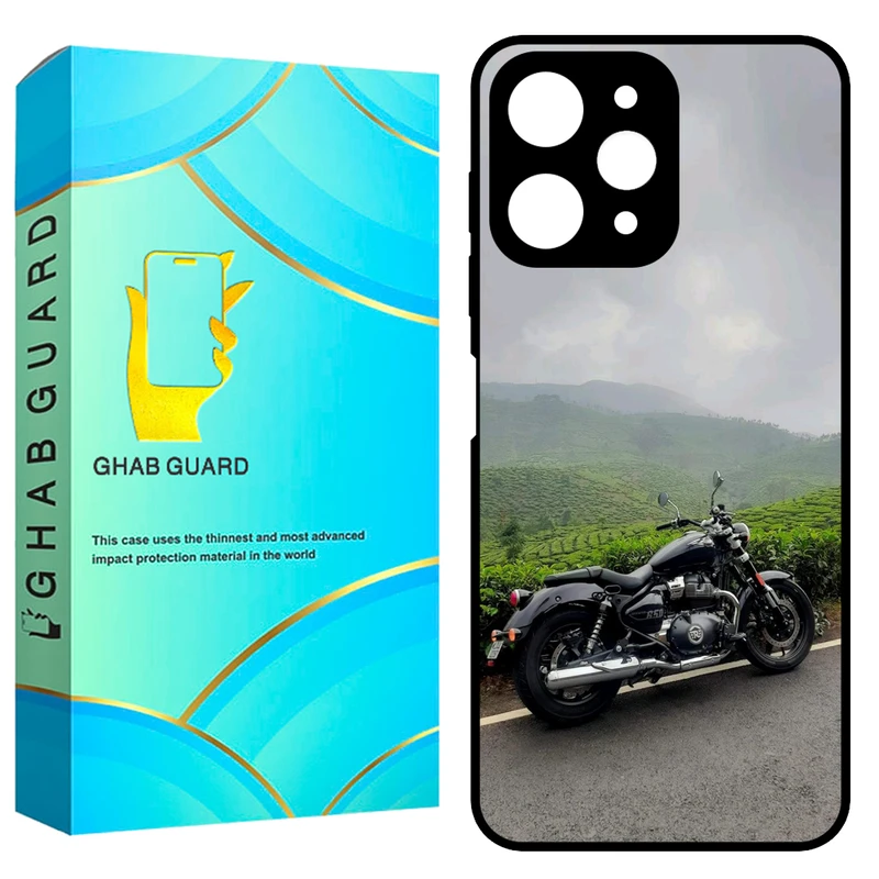 کاور قاب گارد طرح موتور مدل GCHPR12 مناسب برای گوشی موبایل شیائومی Redmi 12 4G / Redmi 12 5G / Poco M6 Pro 5G