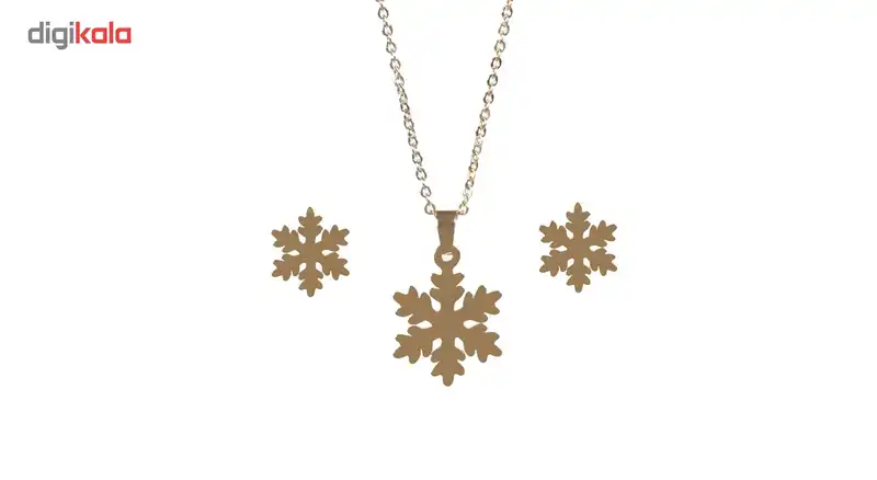 نیم ست سین گالری طرح برف مدل sn259