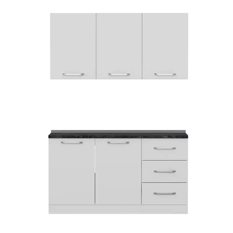 کابینت آشپزخانه مدل B-2 Minar 150 مجموعه دو عددی