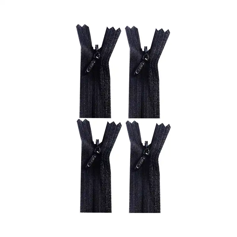 زیپ مخفی مدل Z.50-SHM.B-4PC بسته 4 عددی