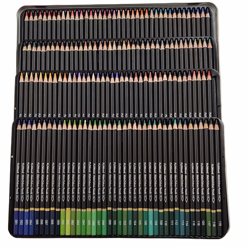 مداد رنگی 160 رنگ فلوود مدل آرتیست