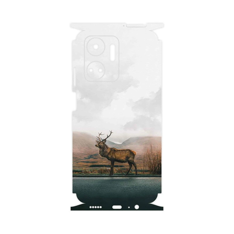 برچسب پوششی ماهوت مدل Horned_Deer-FullSkin مناسب برای گوشی موبایل آنر X7a