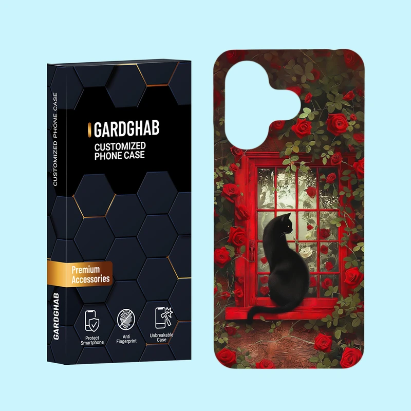 کاور گارد قاب مدل دخترانه مناسب برای گوشی موبایل شیائومی Redmi 13 4G / 5G