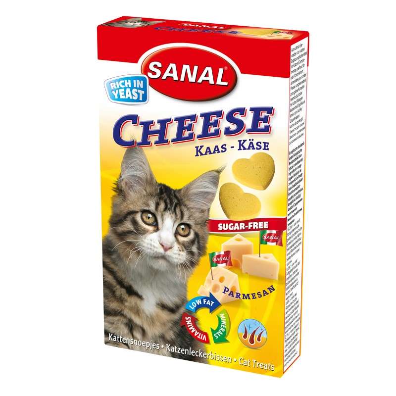 تشویقی گربه سانال مدل Cheese وزن 30 گرم