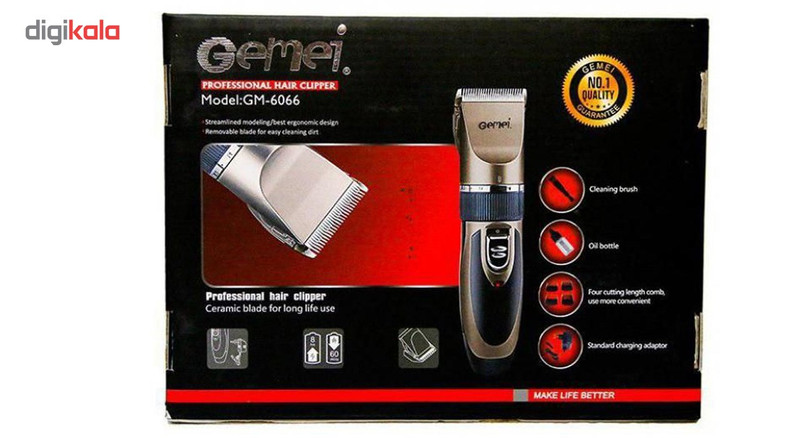 ماشین اصلاح جیمی مدل GM-6066 ماشین اصلاح جیمی مدل GM-6066