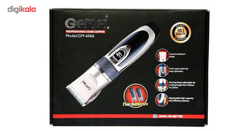 ماشین اصلاح جیمی مدل GM-6066 ماشین اصلاح جیمی مدل GM-6066
