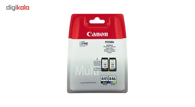 پک کارتریج کانن مدل PG-445 و CL-446
