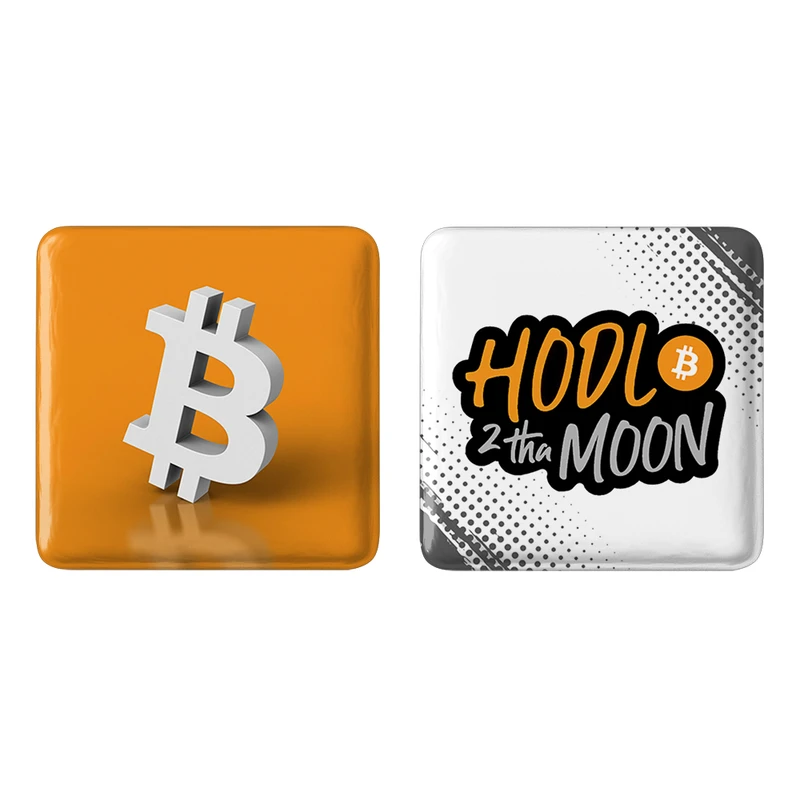 مگنت خندالو طرح ارز دیجیتال بیت کوین کد 1087410870 مجموعه 2 عددی