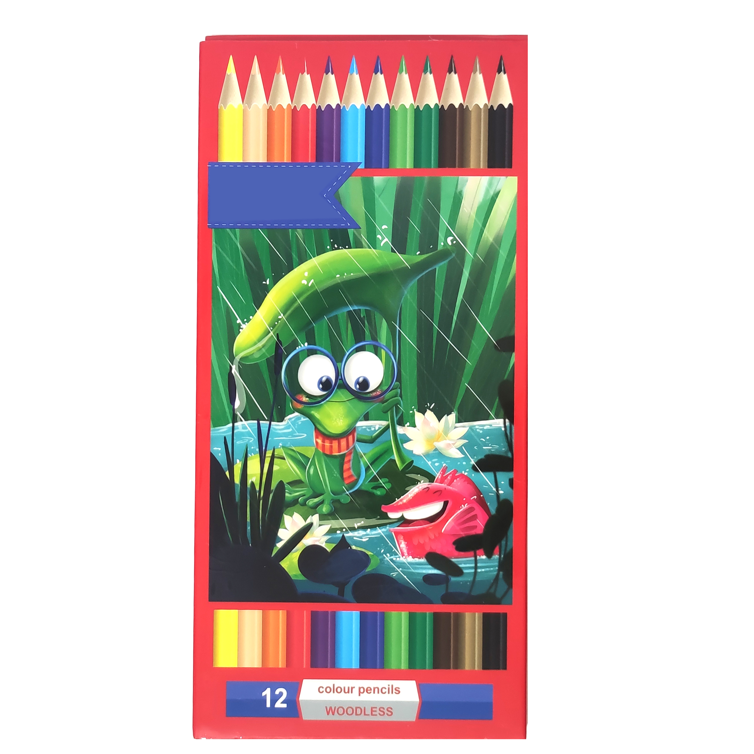 مداد رنگی 12 رنگ کد f5678