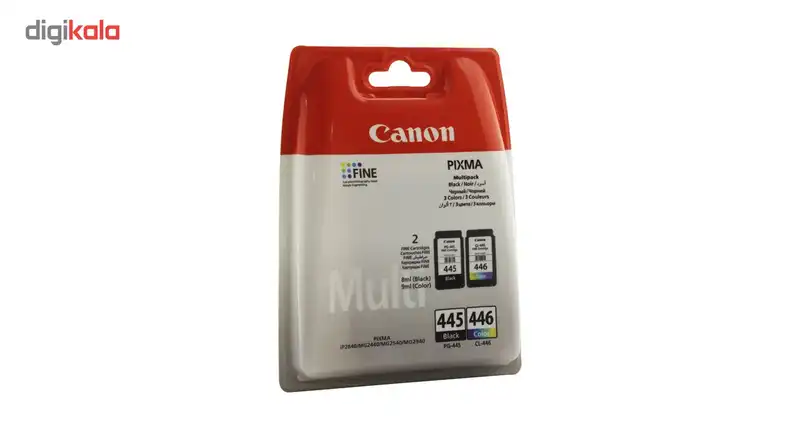پک کارتریج کانن مدل PG-445 و CL-446