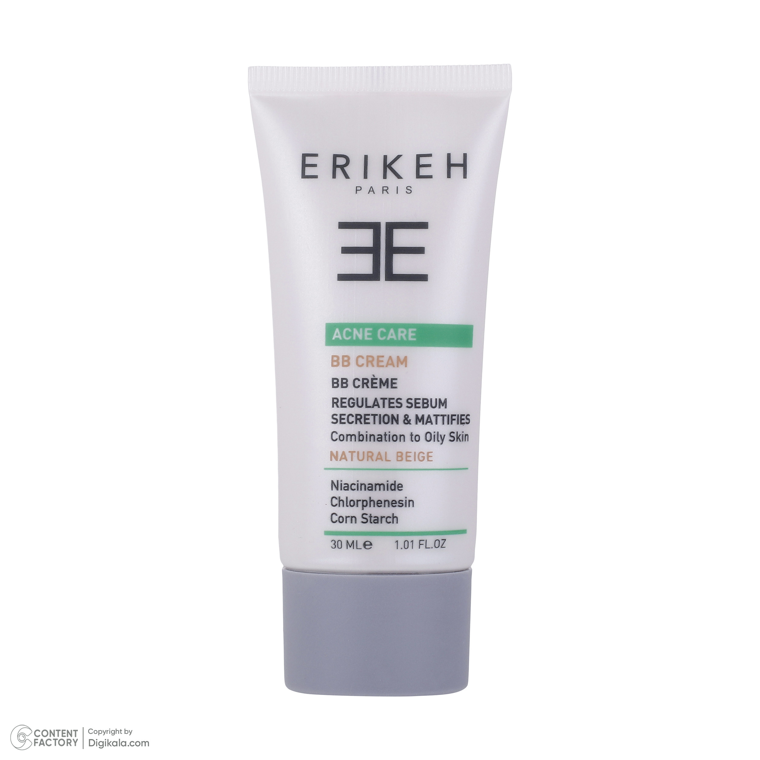 کرم پودر BB اریکه مدل ACNE CARE مناسب پوست های چرب و مختلط حجم 30 میلی لیتر کرم پودر BB اریکه مدل ACNE CARE مناسب پوست های چرب و مختلط حجم 30 میلی لیتر