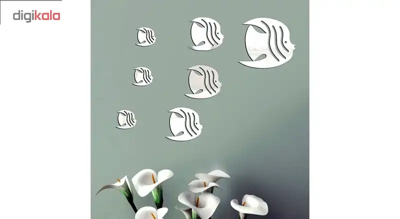 آیینه پلکسی پرشین استیکر طرح ماهی