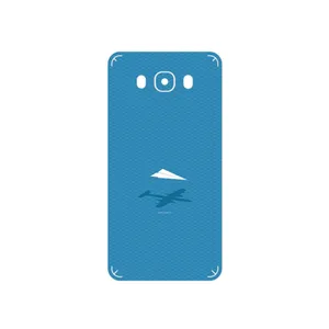 MAHOOT Minimal Paper Airplane Cover Sticker for Samsung Galaxy J7 2016