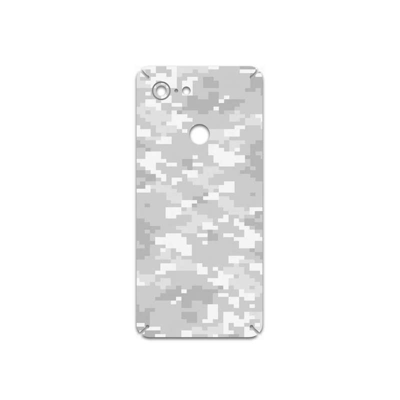 برچسب پوششی ماهوت مدل Army-Snow-Pixel مناسب برای گوشی موبایل گوگل Pixel 3