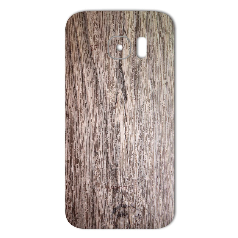 برچسب پوششی ماهوت مدل Walnut Texture مناسب برای گوشی Samsung S7