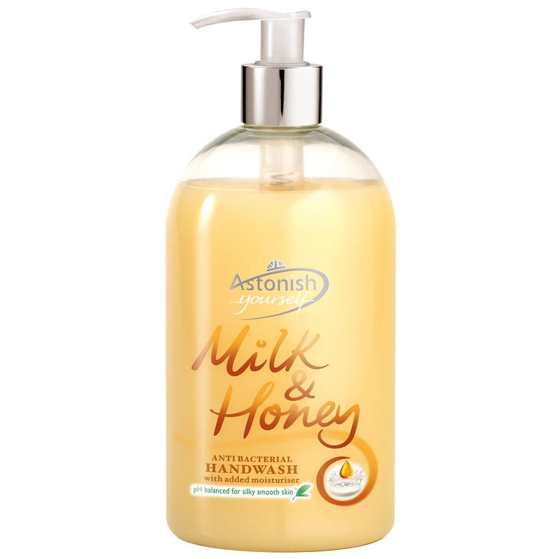 مایع دستشویی استونیش مدل Milk And Honey حجم 500 میلی لیتر