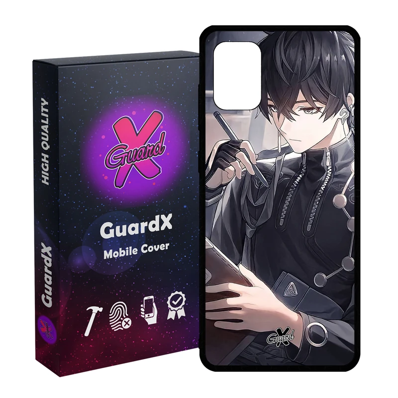 کاور گارد ایکس طرح انیمه مدل Glass10510 مناسب برای گوشی موبایل سامسونگ Galaxy A51 4G