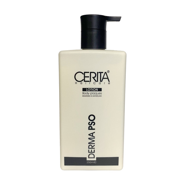 لوسیون بدن سریتا مدل DERMA PSO حجم 250 میلی لیتر
