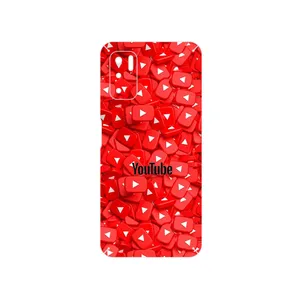 MAHOOT Youtube Cover Sticker for Xiaomi Redmi Note 10 5G