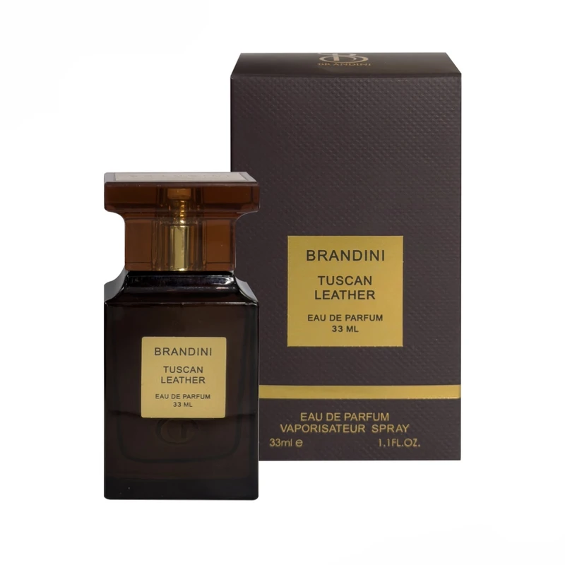 عطر جیبی زنانه برندینی مدل Tuscan-Leatherبارایحه گرم حجم 33 میلی لیتر
