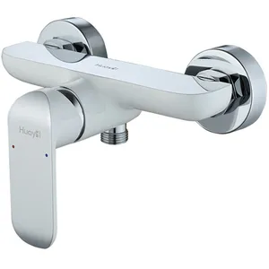 Huayi white chrome yolanda shower mixer