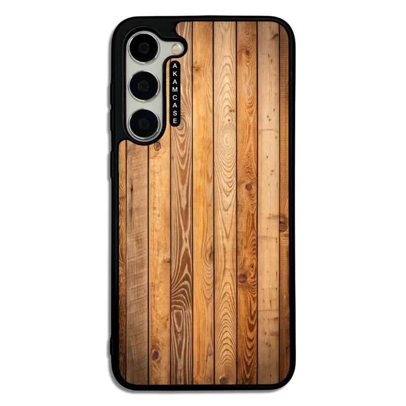 کاور آکام مدل AMC-WSGS23P-WOOD-21 مناسب برای گوشی موبایل سامسونگ Galaxy S23 Plus