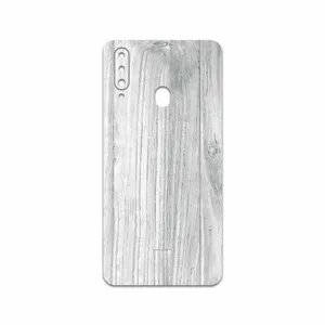 MAHOOT White Wood Cover Sticker for Samsung Galaxy A20s