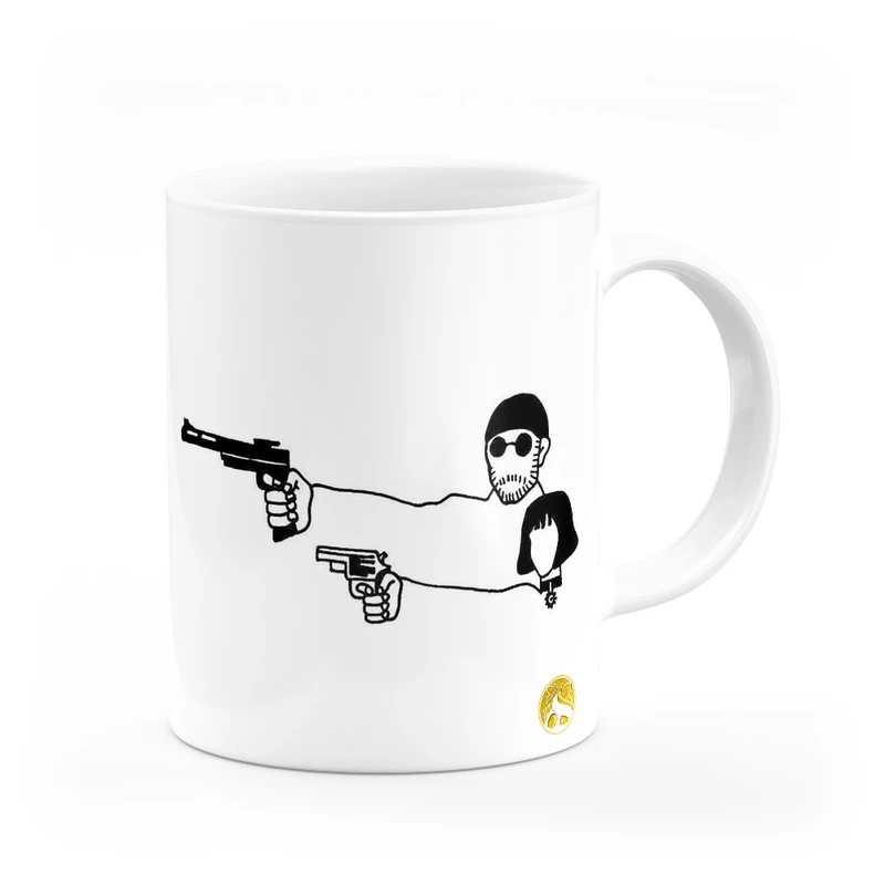 ماگ هومرو طرح لئون حرفه ای و ماتیلدا مدل MG5718