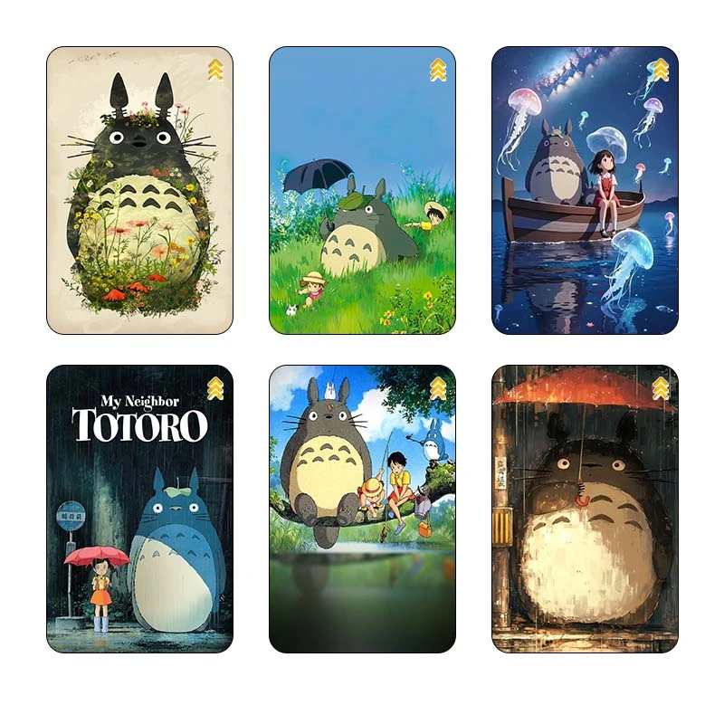 استيکر کارت کارنيکا طرح همسایه من توتورو کد 47698 مجموعه 6 عددی