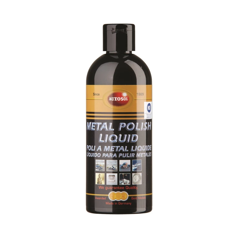 مایع پولیش جرمگیر و تمیزکننده سطوح اتوسل مدل Metal Polish Liquid حجم 250 میلی لیتر