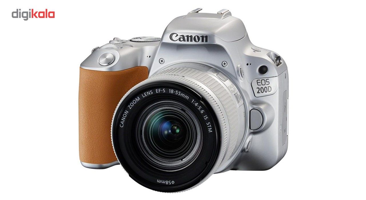 دوربین دیجیتال کانن مدل EOS 200D به همراه لنز EF-S 18-55 mm f/4.5-5.6 IS STM main 1 11
