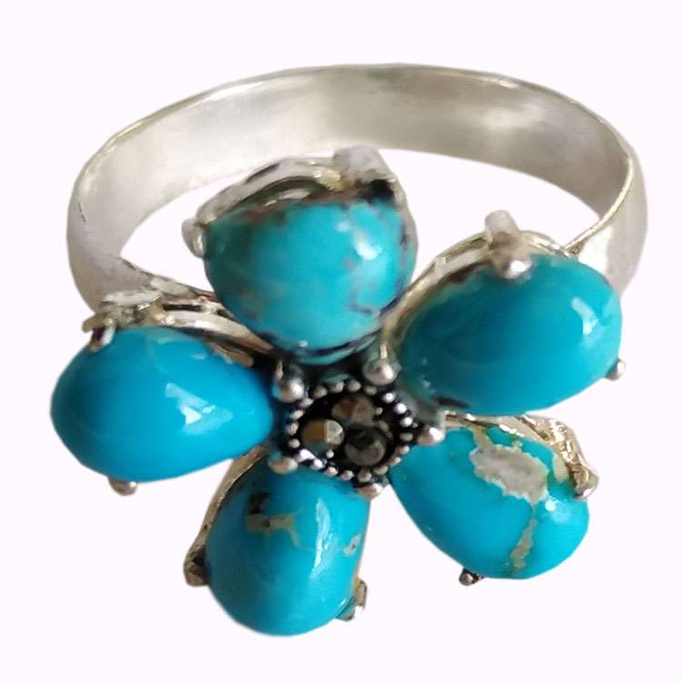 انگشتر نقره زنانه مدل AZ123