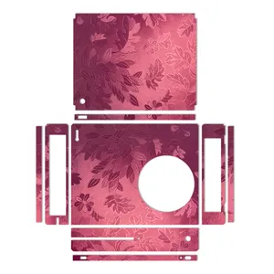 MAHOOT Red Wild-flower Texture Sticker for Xbox One S