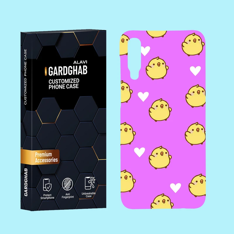 کاور گارد قاب علوی مدل پترن فانتزی مناسب برای گوشی موبایل سامسونگ Galaxy A50 / A50s / A30s