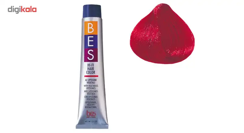 رنگ موی بس سری Deep Red مدل Deep Red Light Blonde شماره 8.6