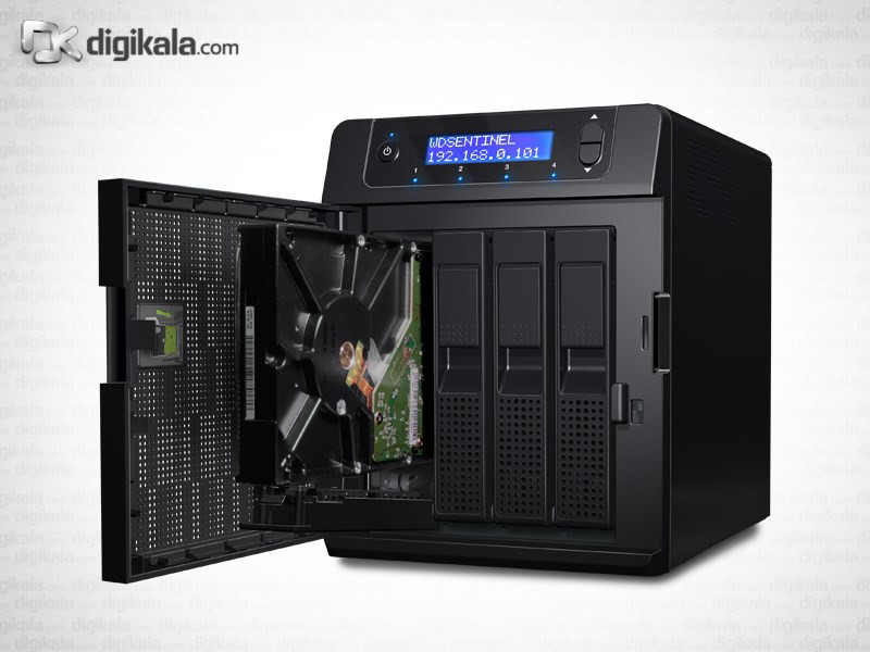 ذخیره ساز تحت شبکه وسترن دیجیتال مدل سنتینل DX4000 ظرفیت 12 ترابایت