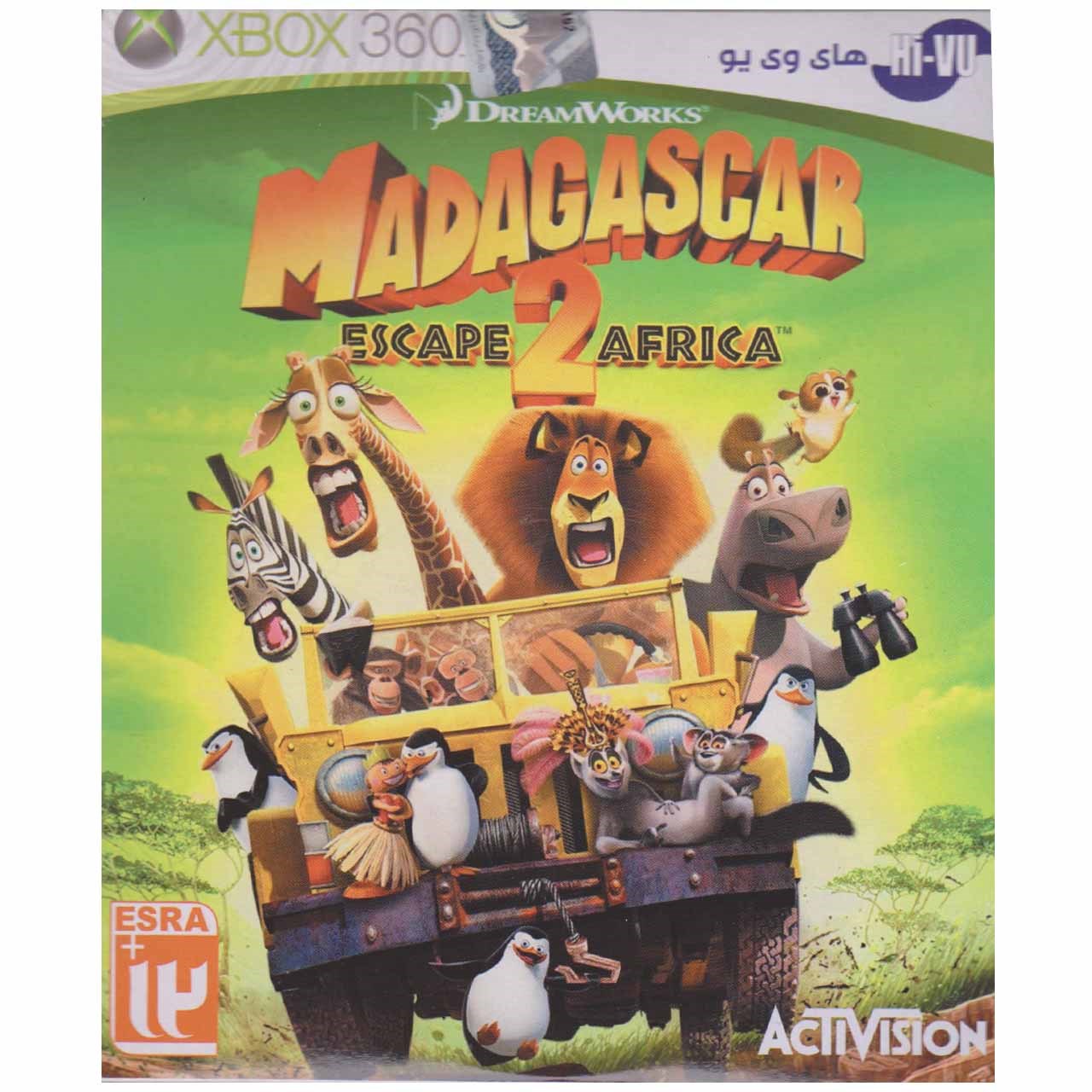 بازیِ Madagascar Escape 2 Afryca  مخصوص ایکس باکس 360