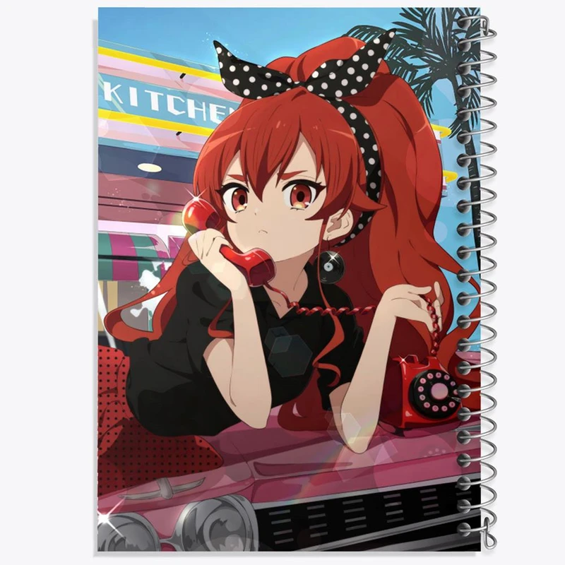 دفتر نقاشی 50 برگ خندالو مدل اریس انیمه موشوکو تنسی کد 24148