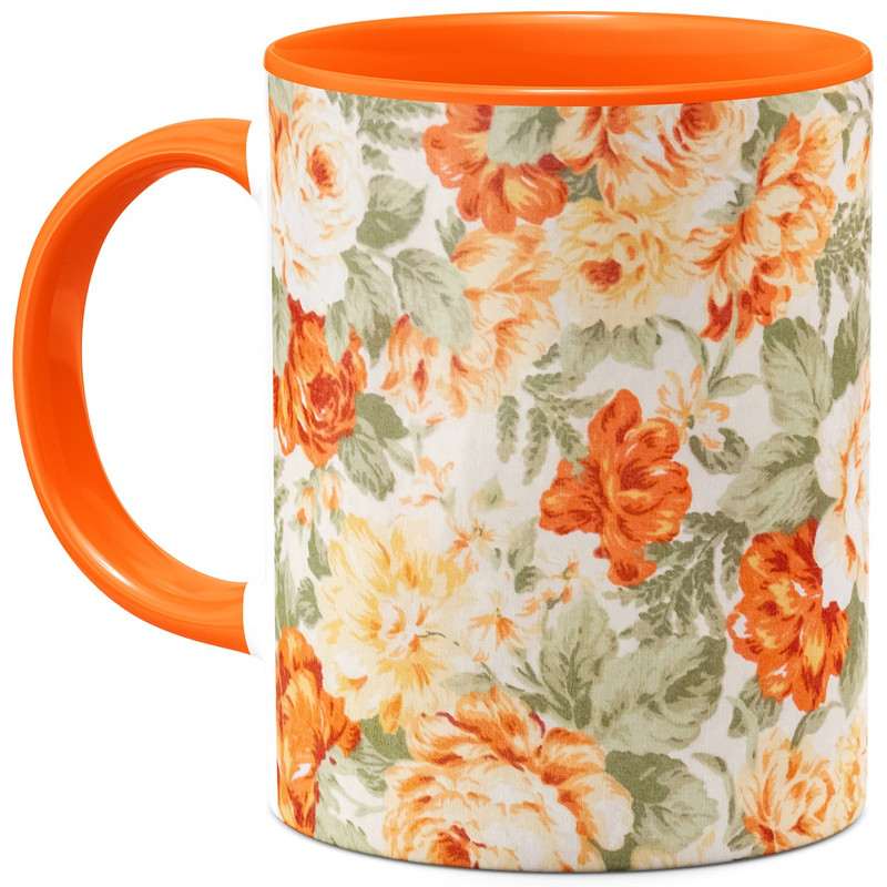 ماگ هیدورا طرح گل های باغ