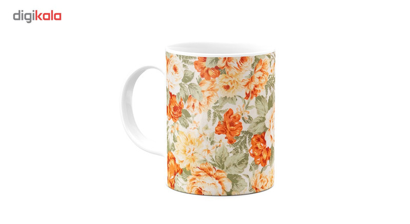 ماگ هیدورا طرح گل های باغ