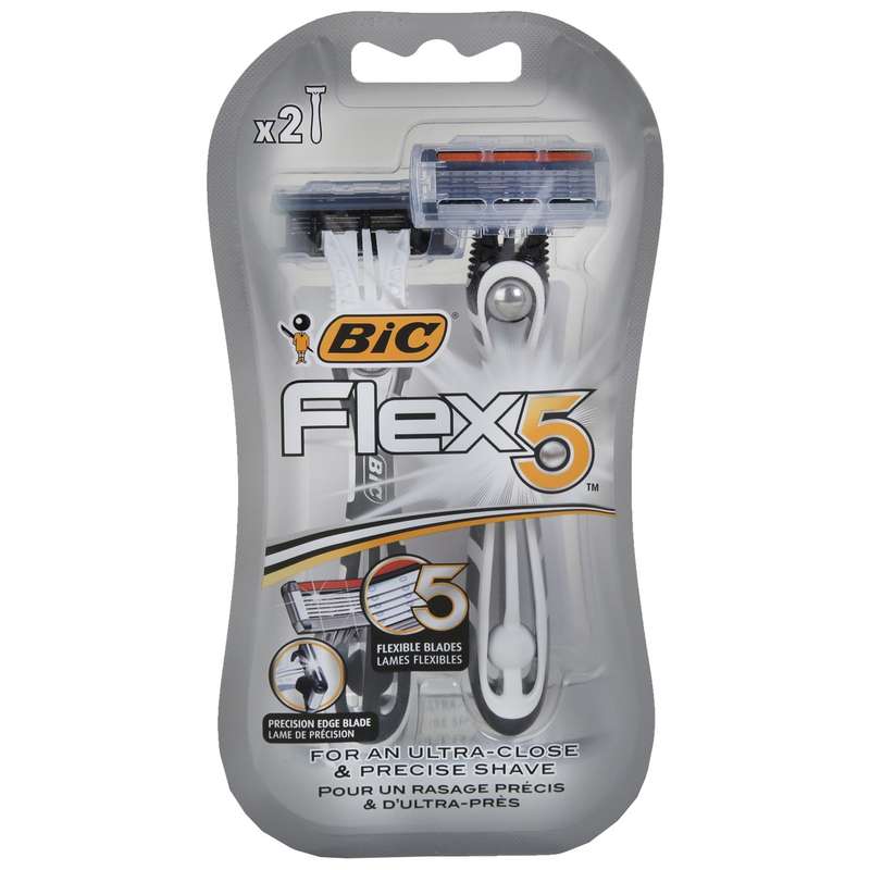 خود تراش بیک مدل Flex 5 بسته 2 عددی خود تراش بیک مدل Flex 5 بسته 2 عددی