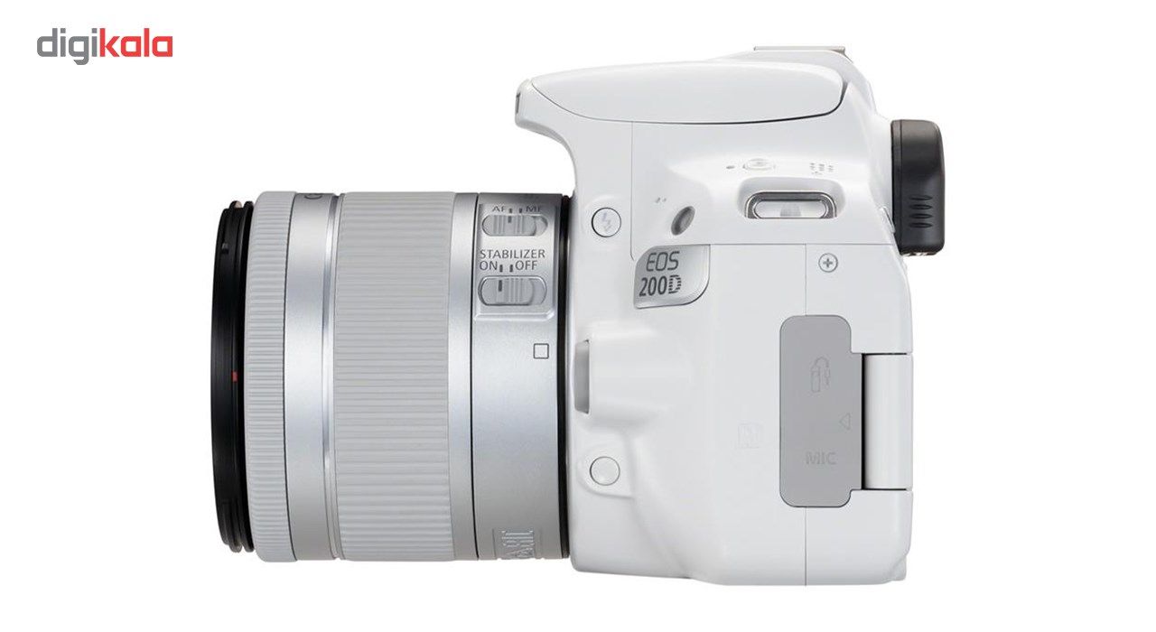 دوربین دیجیتال کانن مدل EOS 200D به همراه لنز EF-S 18-55 mm f/4.5-5.6 IS STM main 1 14