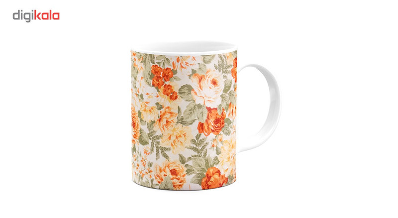 ماگ هیدورا طرح گل های باغ