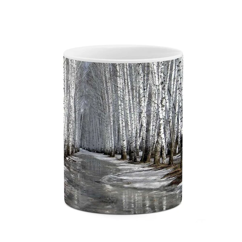 ماگ کاکتی مدل منظره برفی کد mgh15018