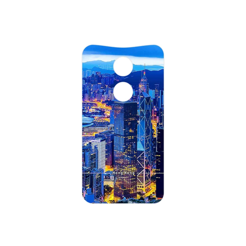 برچسب پوششی ماهوت مدل Hong Kong City مناسب برای گوشی موبایل موتورولا Moto X 2014